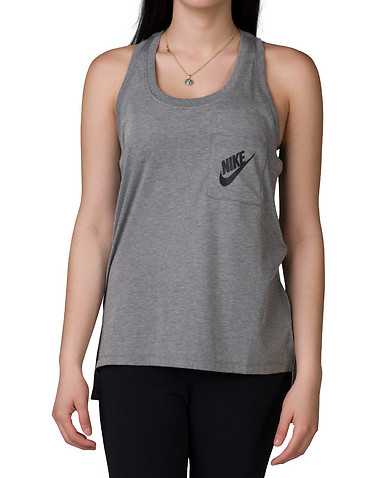 NIKE WOMENS Grey Clothing / Tank Tops