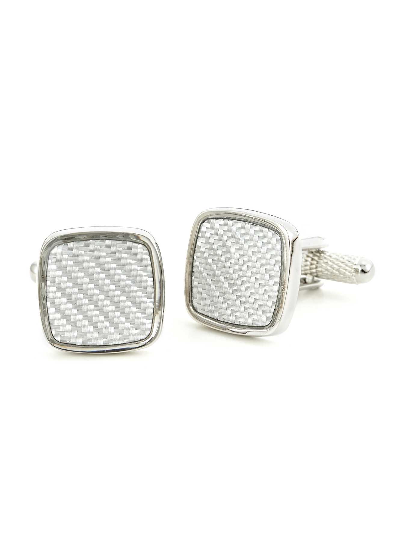 Perry Ellis Fiber Cufflinks
