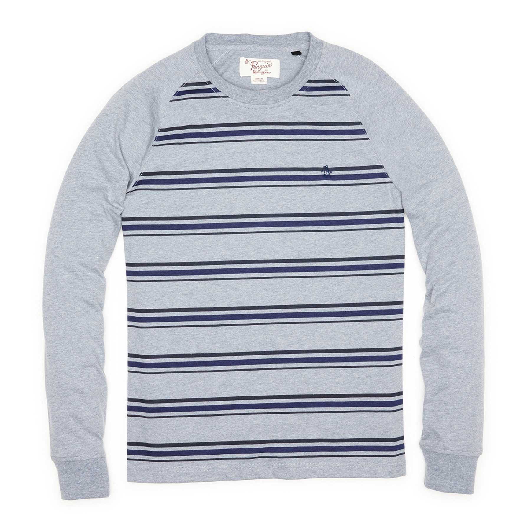 Original Penguin HEATHERED STRIPE SWEATER
