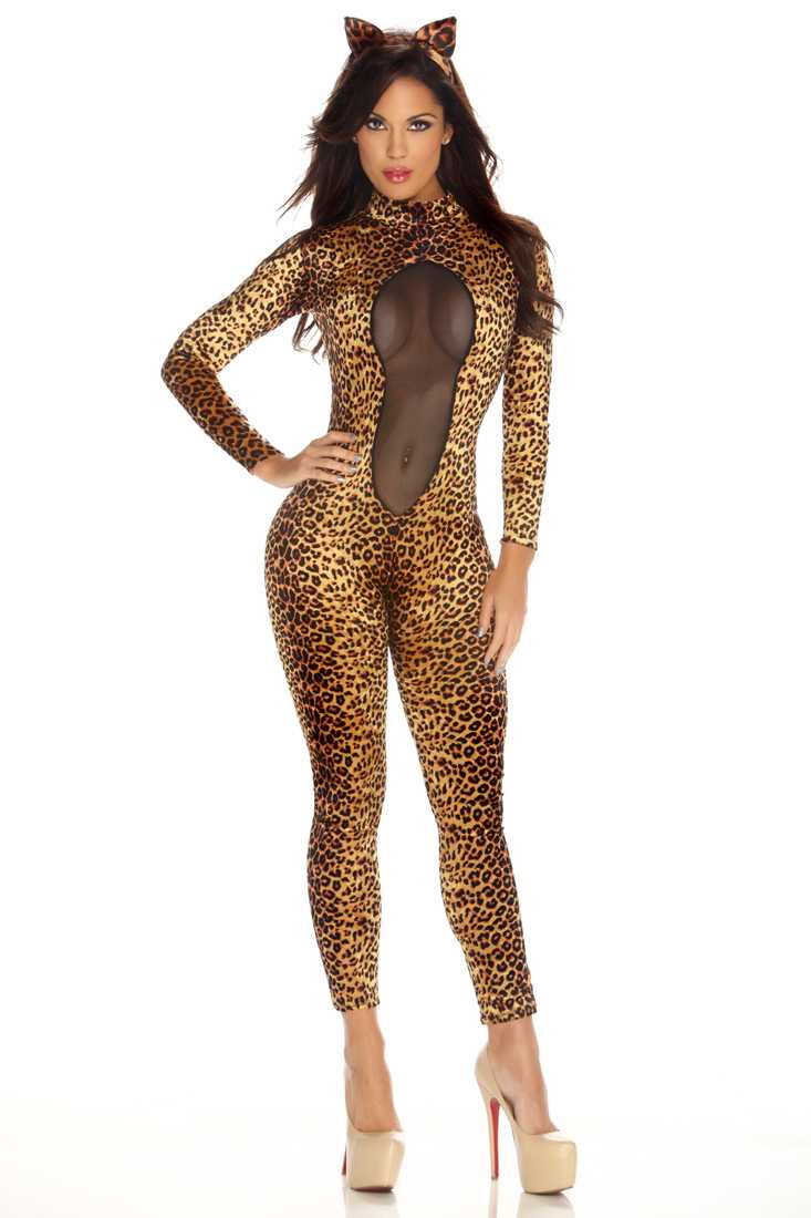 Brown Kitty Kat Sexy Costume