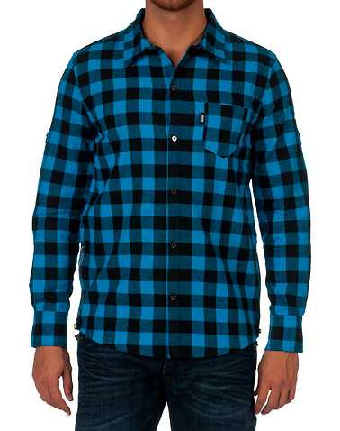 ALMOST MADE MENS Blue Clothing / Button Down Shirts M