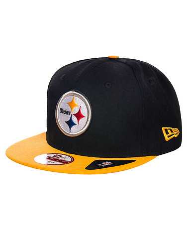 NEW ERA MENS Black Accessories / Caps Snapback M/L