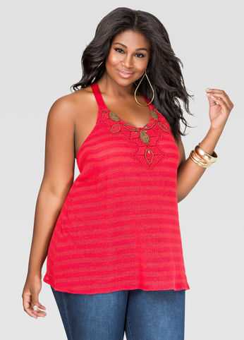 AppliquÃ© Racerback Tank