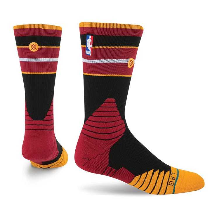 Stance Heat Core BLK M NBA On Court Socks