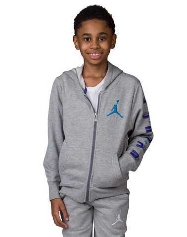 JORDAN BOYS Grey Clothing / Sweatshirts M