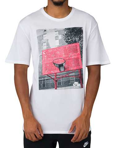 NIKE MENS White Clothing / Tops S