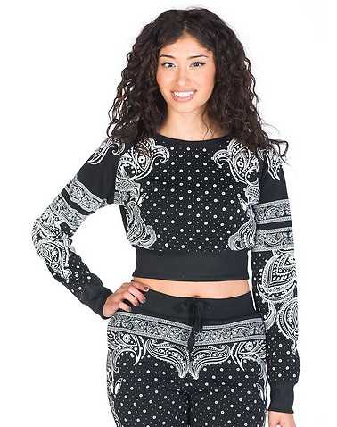 ESSENTIALS WOMENS Black Clothing / Sweatshirts L