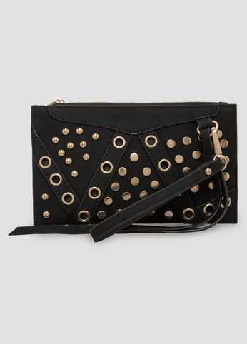 Grommet Stud Wristlet
