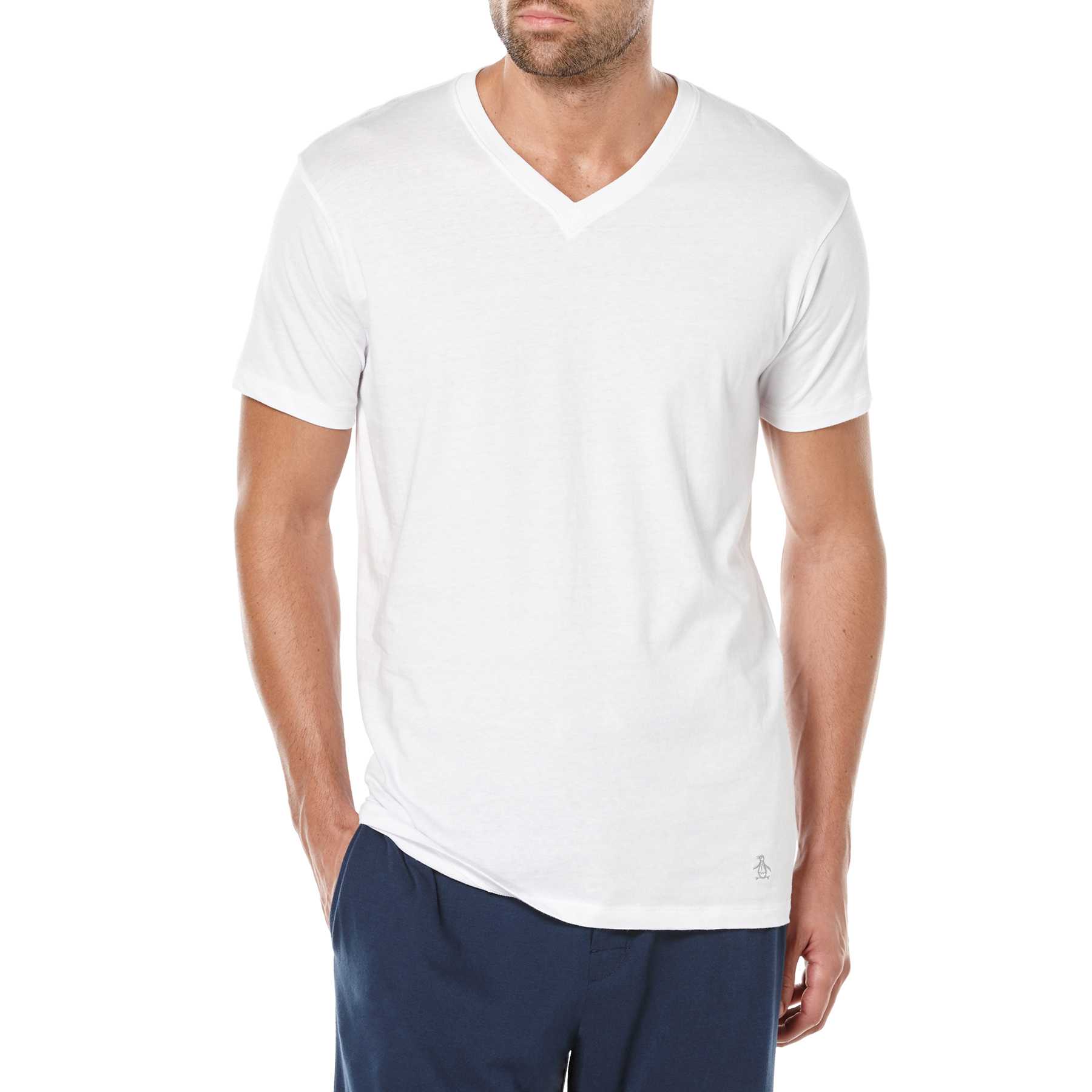 Original Penguin 3 PACK V-NECK T-SHIRT