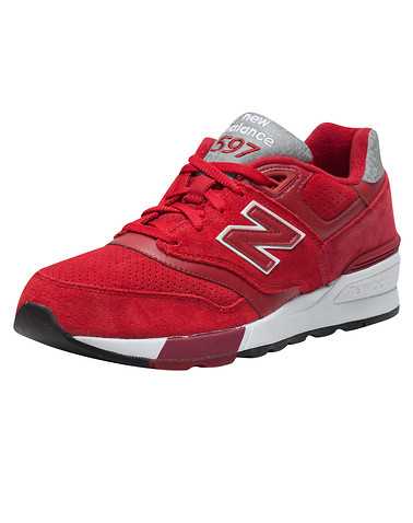 NEW BALANCE MENS Red Footwear / Sneakers