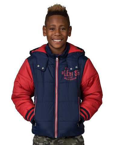 LEVIS BOYS Blue Clothing / Heavy Jackets