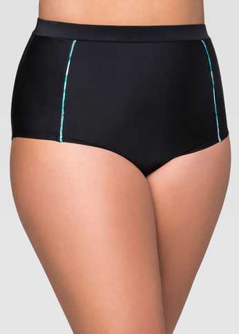 Sea Foam High Waist Bikini Bottom