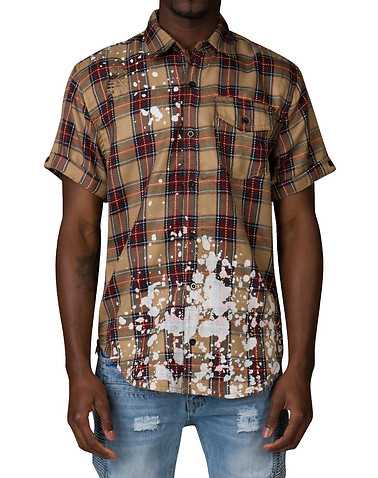 ALLSTON MENS Beige-Khaki Clothing / Button Down Shirts M