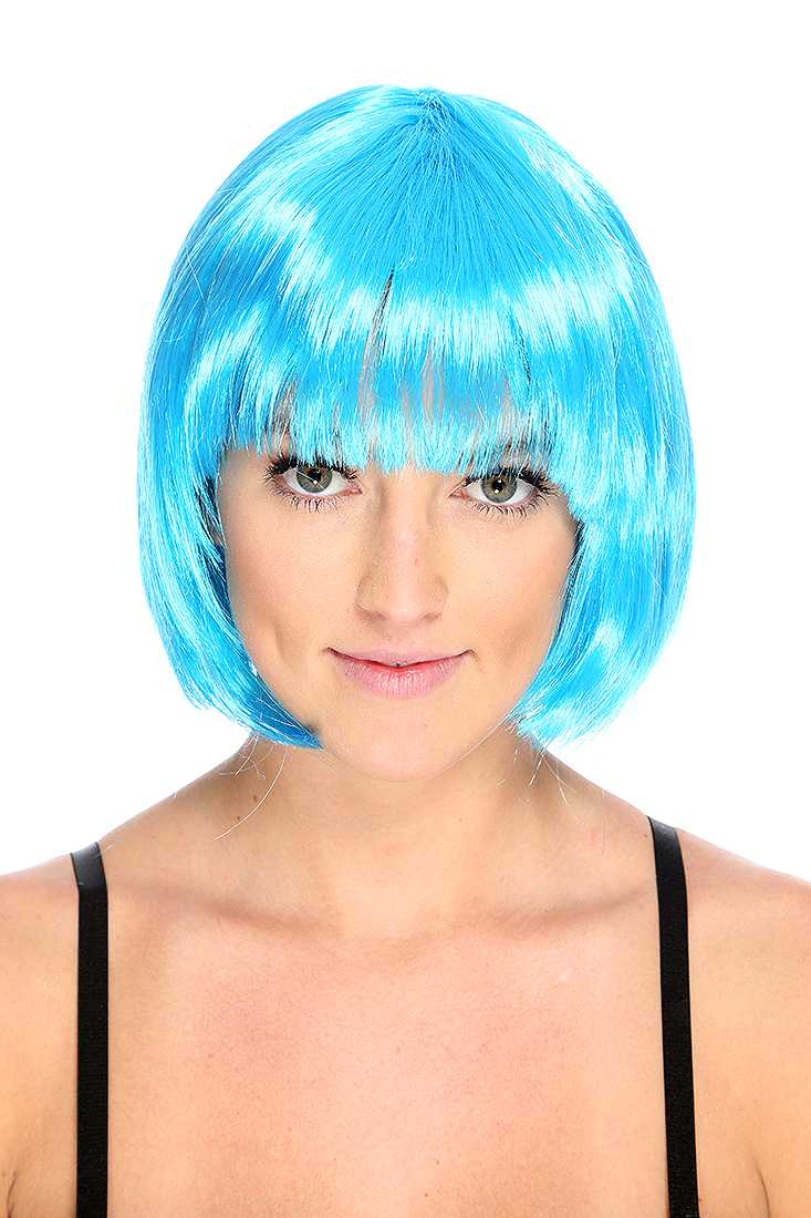 Bahama Blue Short Bob Wig