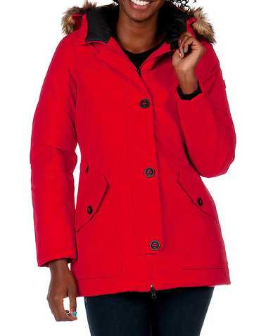 THE NORTH FACE WOMENS Red Clothing / Heavy Jackets L