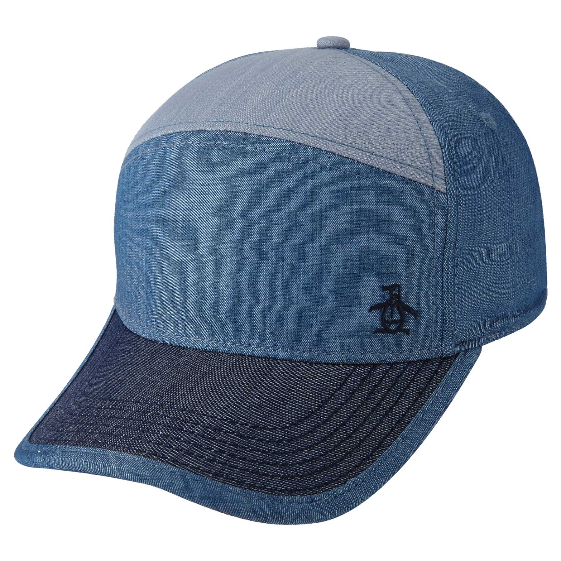Original Penguin COLORBLOCKED CHAMBRAY BASEBALL CAP