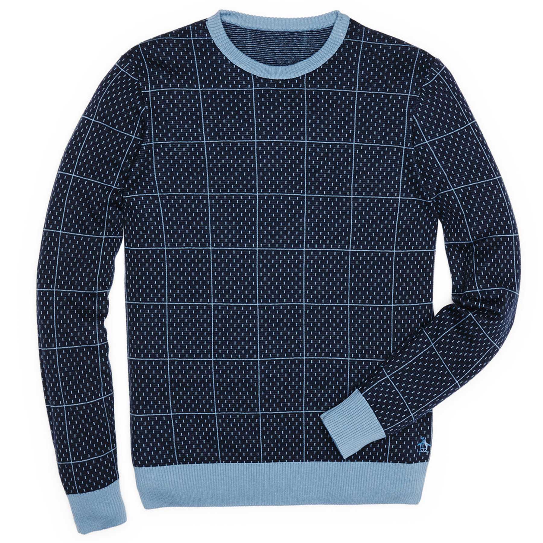Original Penguin WINDOW PANE SWEATER