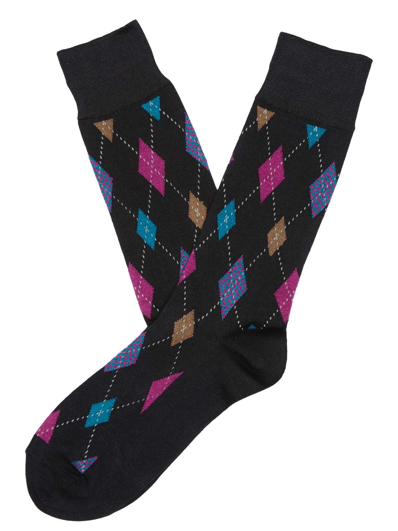 Perry Ellis Earth Diamond Sock