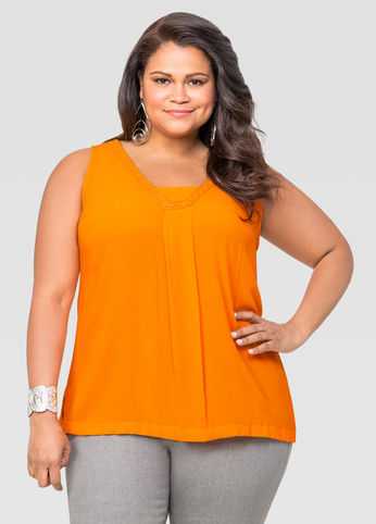 Crochet Gauze Tank
