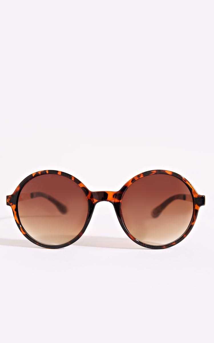 My Sunshine Round Sunglasses - N/S - Black by Styles For Less