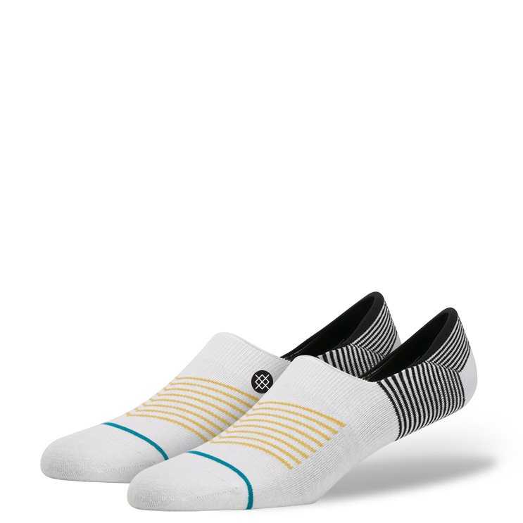 Stance Longbow WHT L super invisible Socks