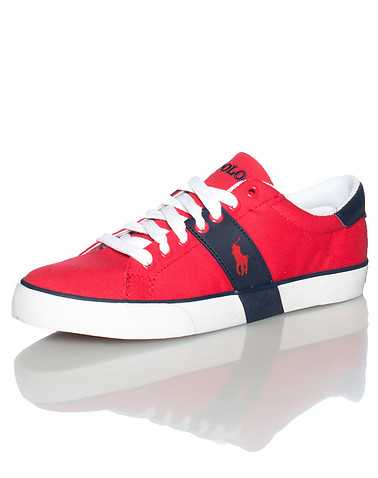 POLO FOOTWEAR MENS Red Footwear / Casual