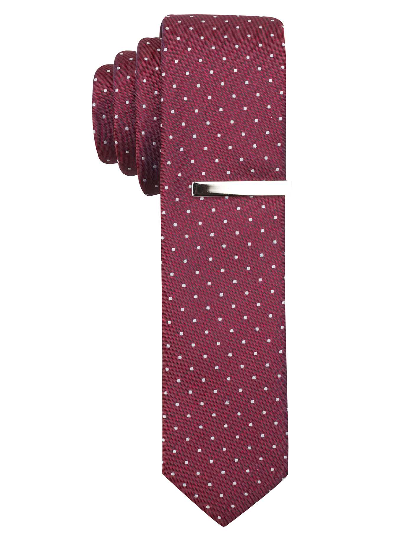 Perry Ellis Seth Dot Very Slim Tie