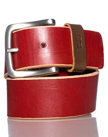 LEVIS MENS Red Accessories / Belts 40