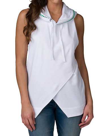 LA BELLE ROC WOMENS White Clothing / Tank Tops