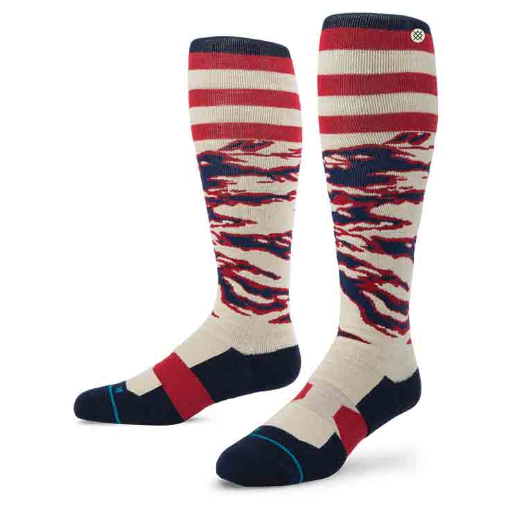 Stance Homewood TAN S/M FUSION SNOW Socks