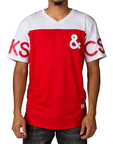 CROOKS AND CASTLES MENS Red Clothing / Tops