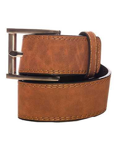 ESSENTIALS MENS Brown Accessories / Belts