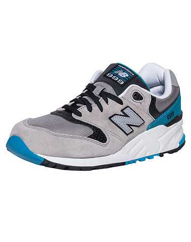 NEW BALANCE MENS Grey Footwear / Sneakers