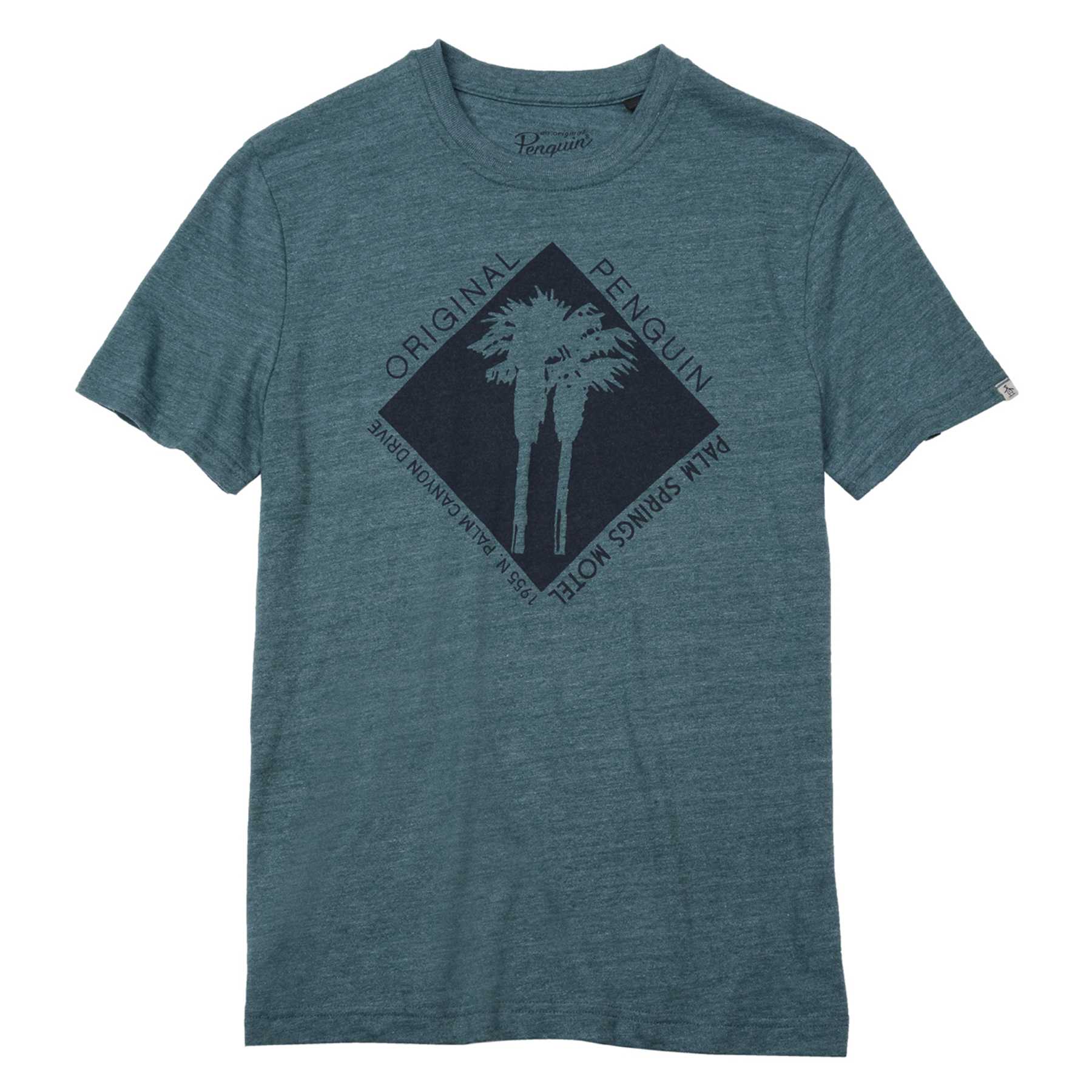 Original Penguin CUT OUT PALM TREE TEE