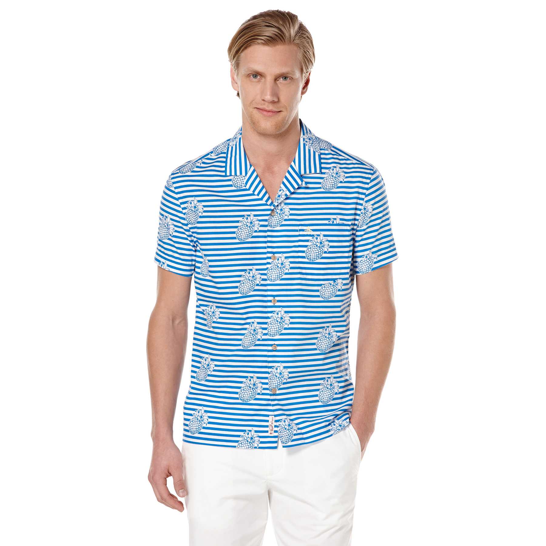 Original Penguin PINEAPPLE CABANA SHIRT