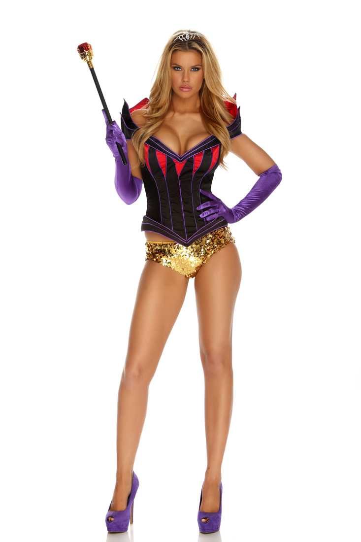 Black Vain Queen Sexy Costume