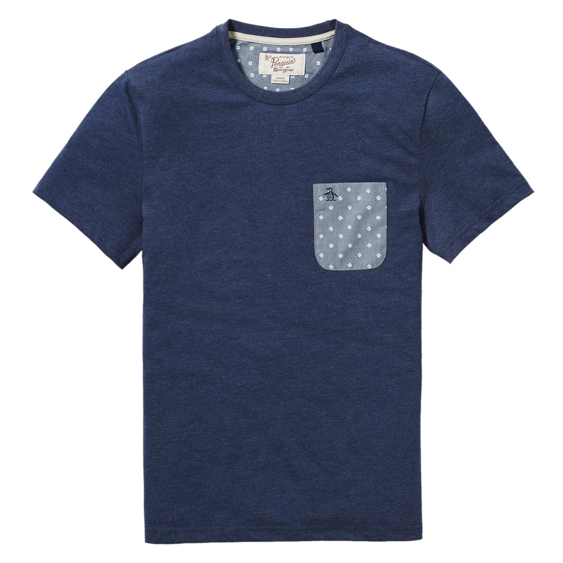Original Penguin MINI PRINT OXFORD POCKET TEE