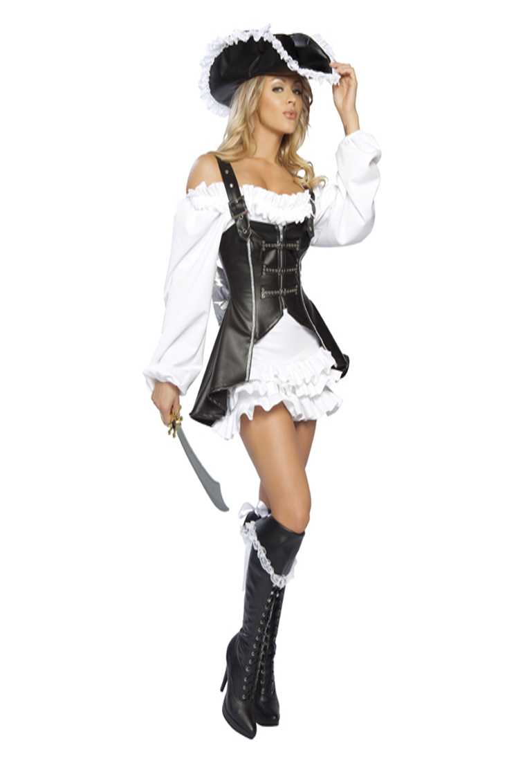 4 PC Pirate Maiden Costume