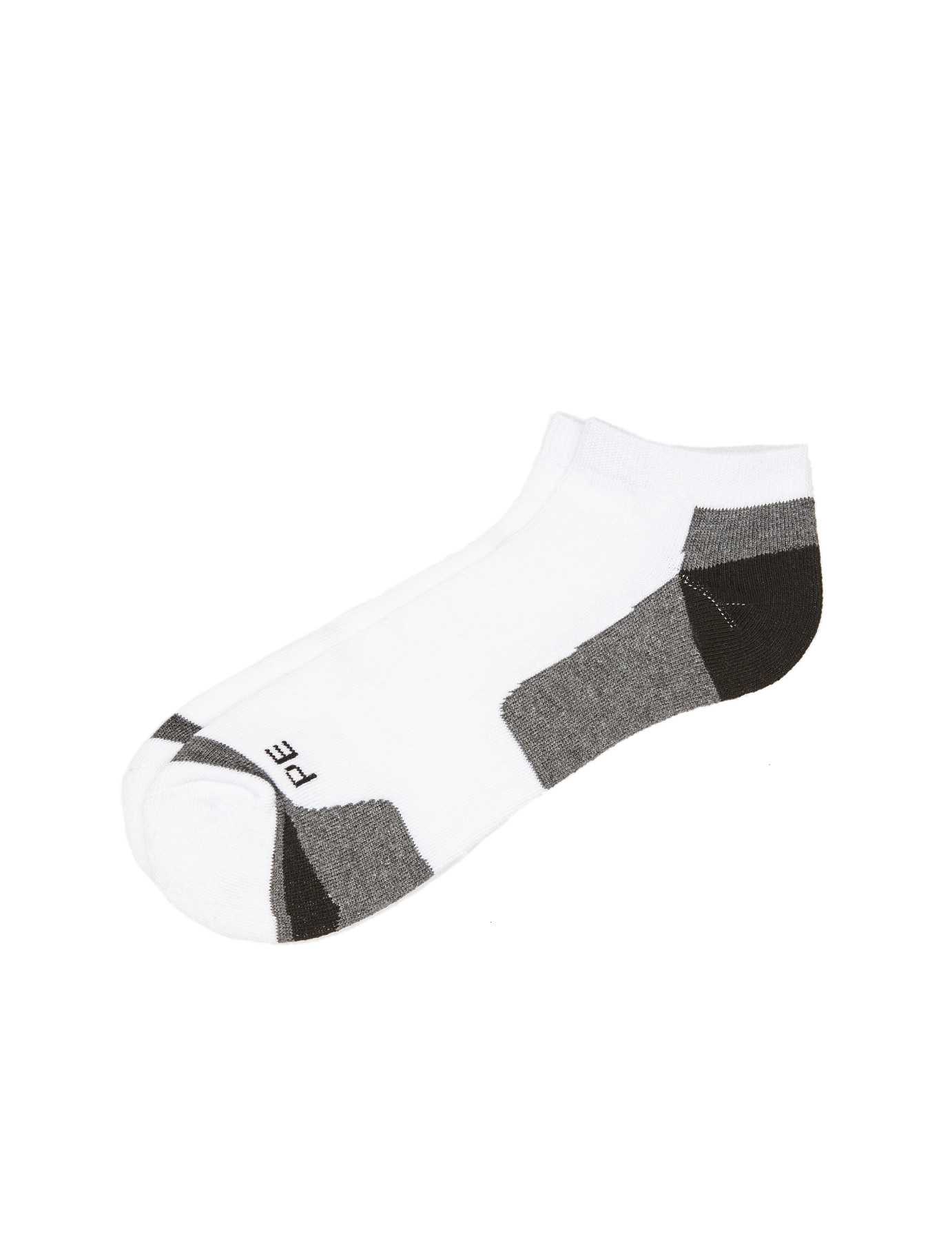 Perry Ellis 6 Pack Low Cut Colorblock Sock