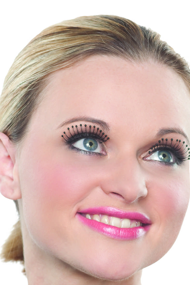 Black Ball Tipped Sexy Ravewear Eyelashes