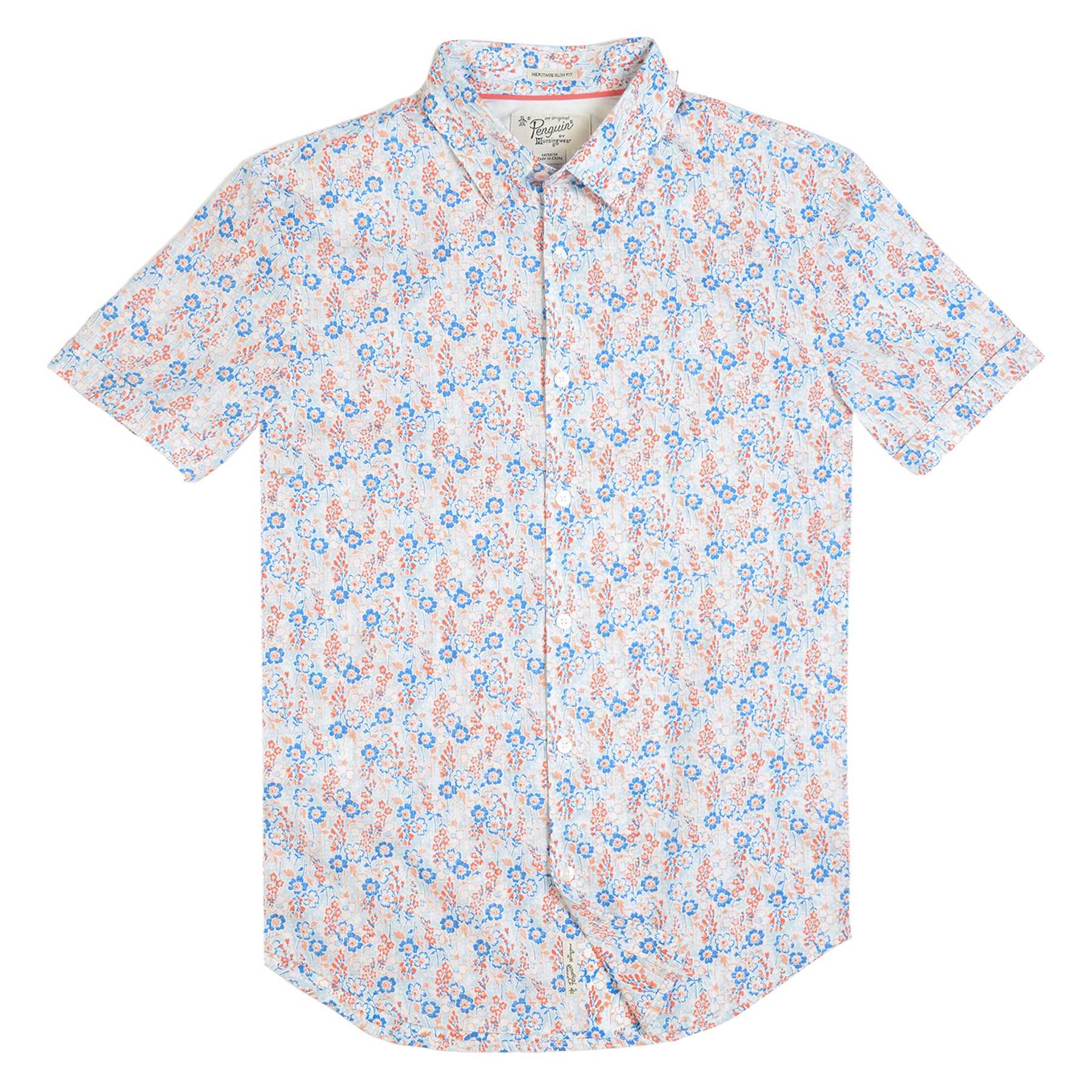 Original Penguin CROSSHATCH PRINT SHIRT
