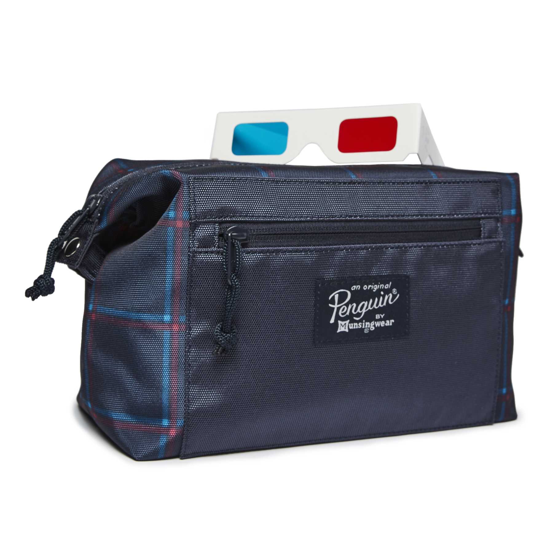 Original Penguin 3D WINDOWPANE DOPP KIT