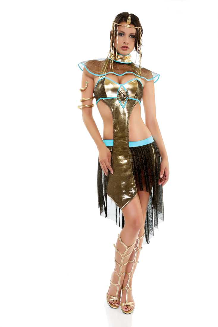 Gold Pyramid Princess Sexy Costume