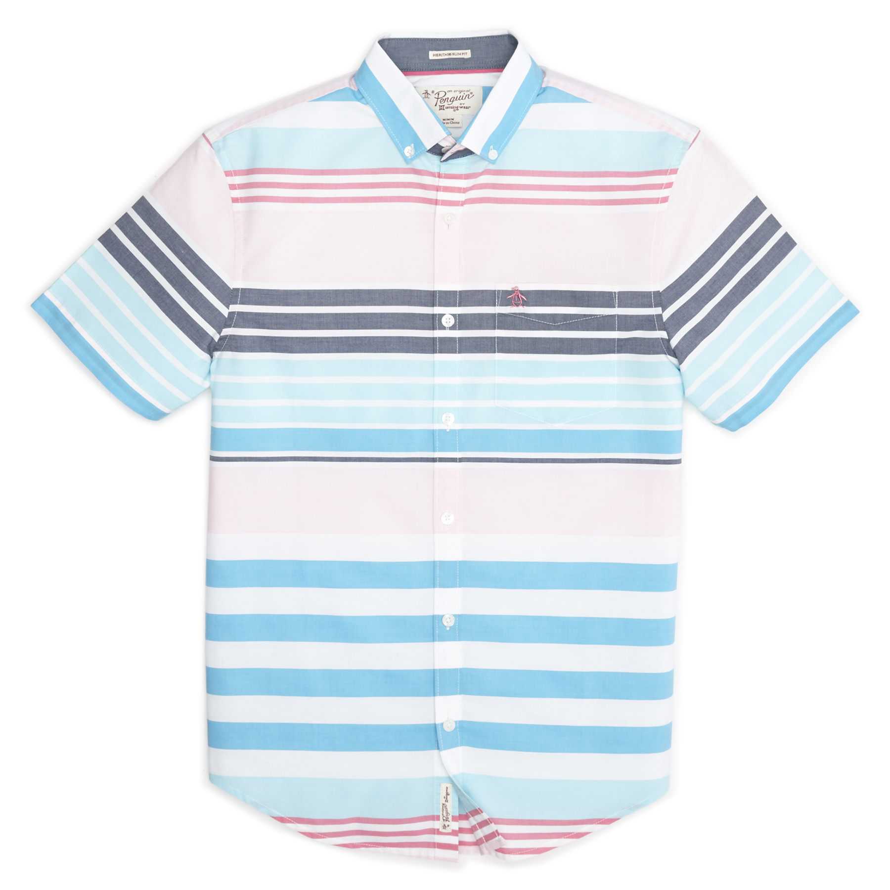 Original Penguin STRIPE WOVEN SHIRT
