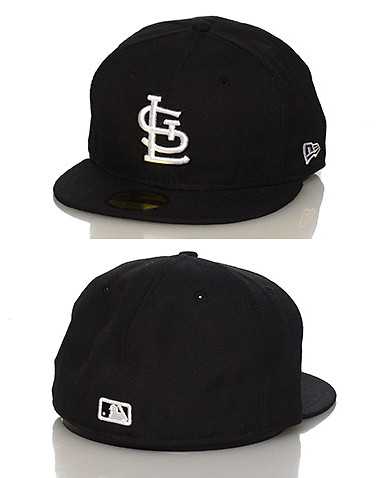 NEW ERA MENS Black Accessories / Caps Fitted