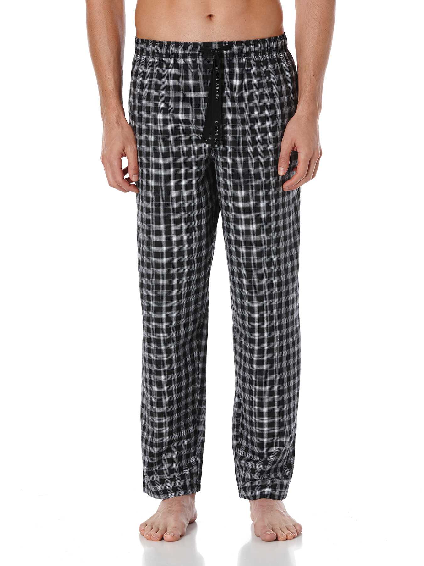 Perry Ellis Plaid Woven Sleep Pant