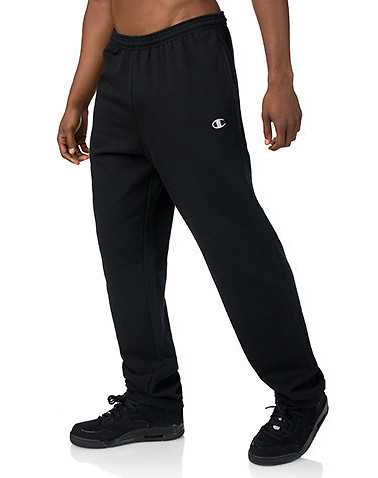 CHAMPION MENS Black Clothing / Sweatpants