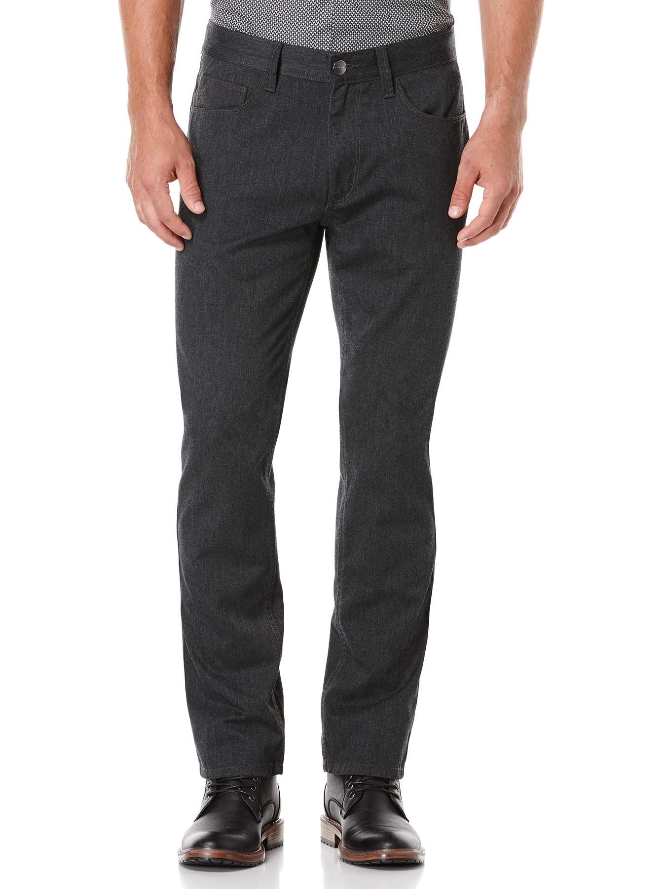 Perry Ellis Slim Fit Textured Twill Denim