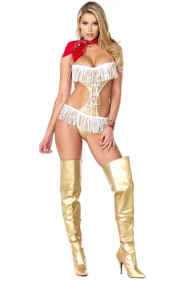 Western Sexy Round Em Up 2Pc. Costume
