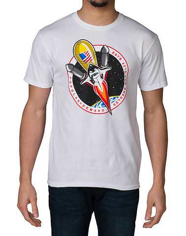 POPULAR DEMAND MENS White Clothing / Tops
